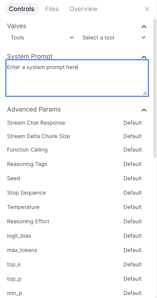 Chat Controls