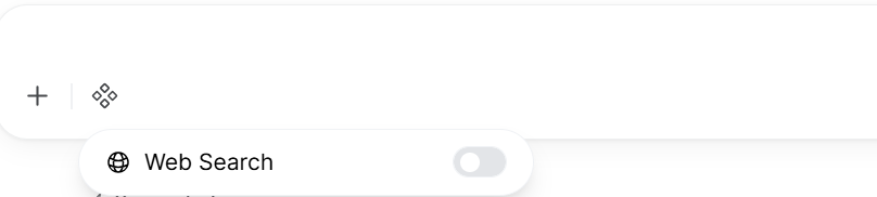 enable Web search